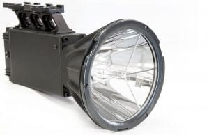 railmounted searchlights